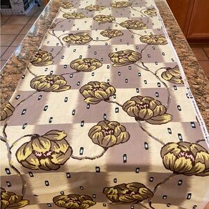 Fabric / Material - Water Lily Grey Lotus by Amy Butler - 40” x 68” - Cotton